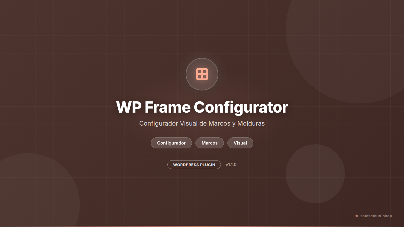 WordPress Frame Configurator — Configurador Visual de Marcos y Molduras