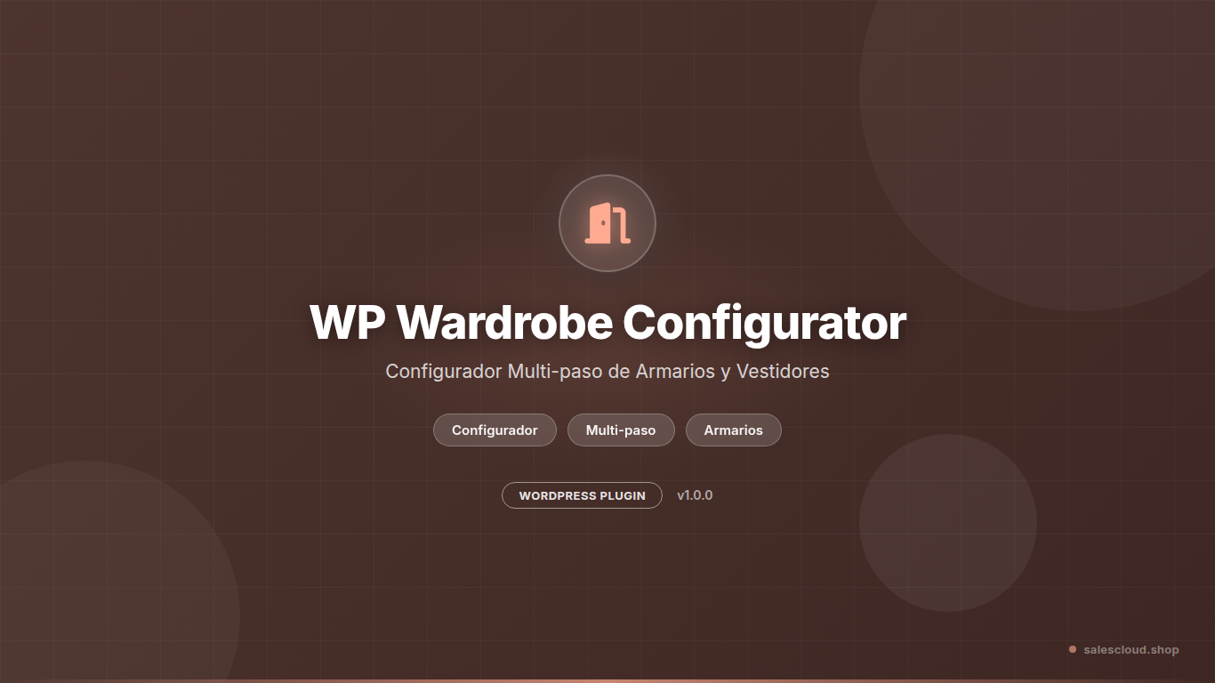 WordPress Wardrobe Configurator — Configurador Multi-paso de Armarios y Vestidores